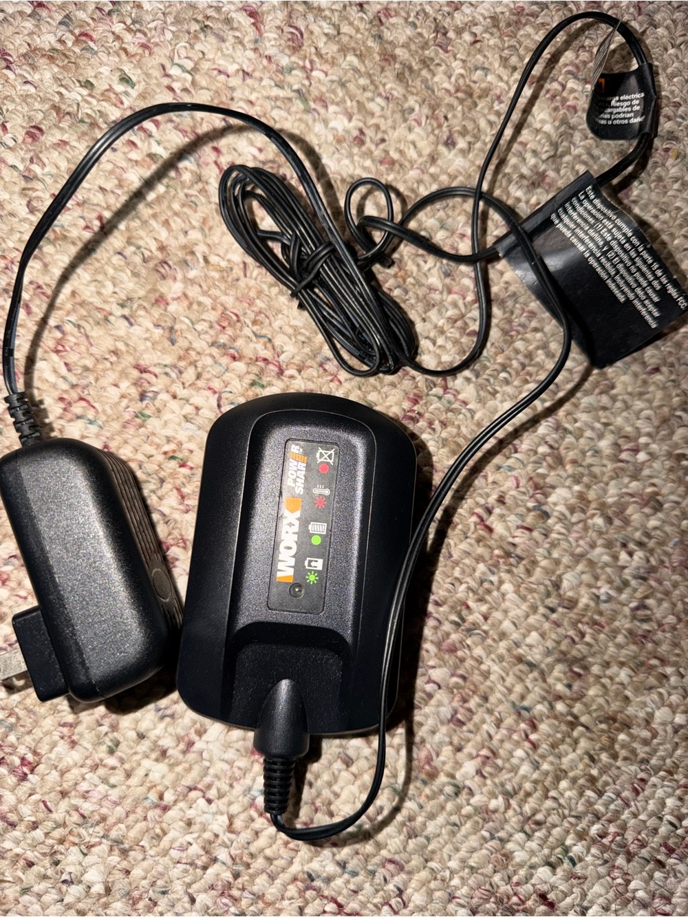 WORX WA3742 20V Power Share Battery Charger OEM Lithium-Ion Cordless Tool Charge